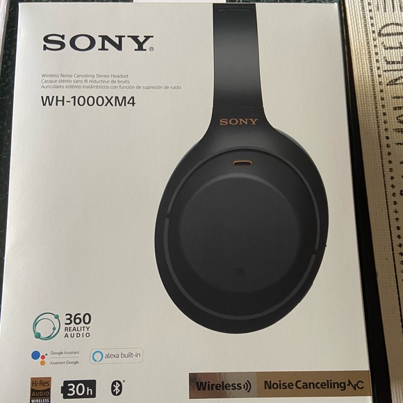 Sony Other - Sony WH-1000XM4 Wireless Headphones - Black